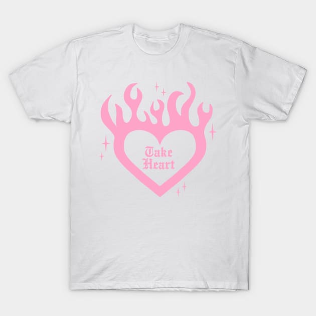 Take Heart T-Shirt by ash ulmer design 